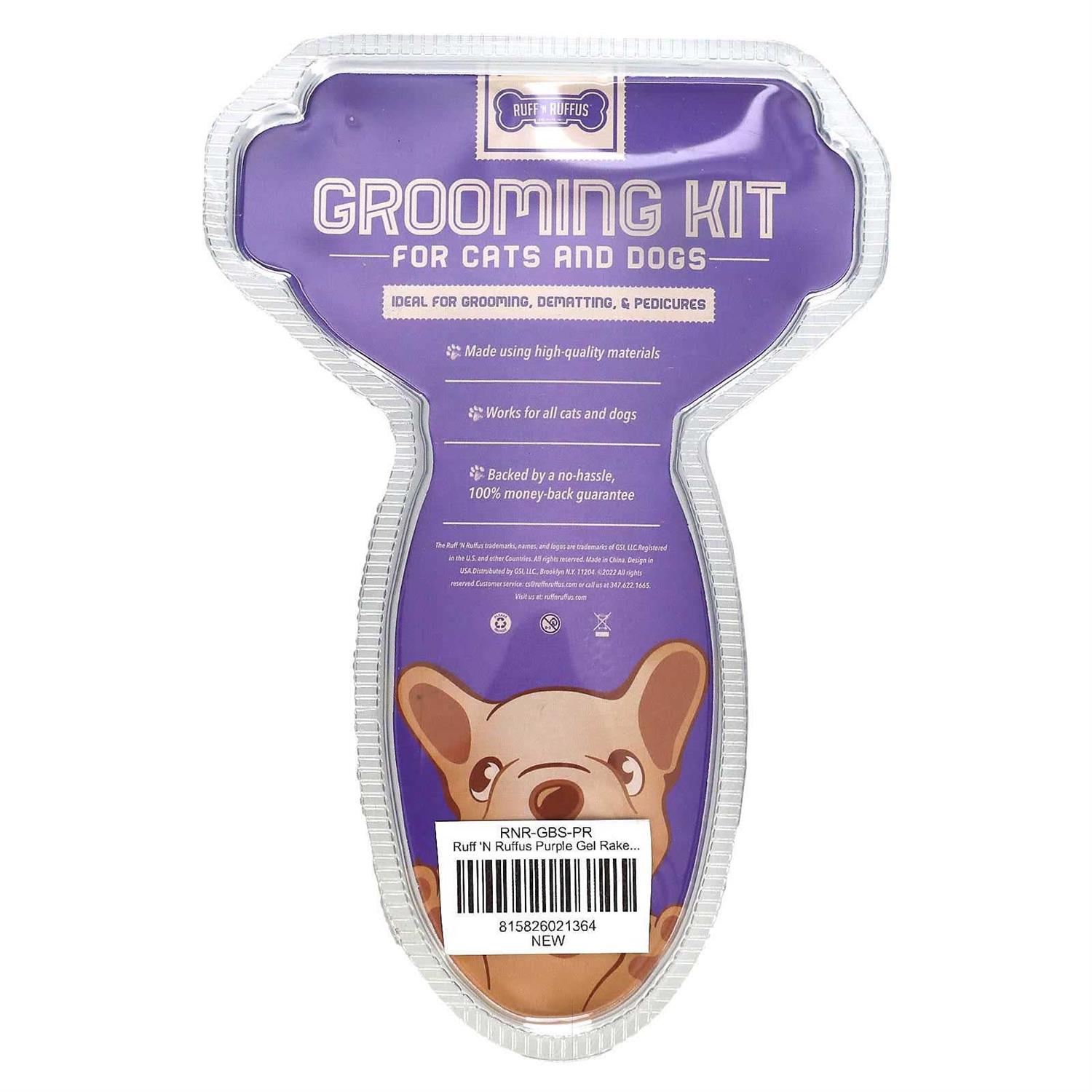 Ruff ‘N Ruffus, Grooming Kit for Cats and Dogs - Healthber