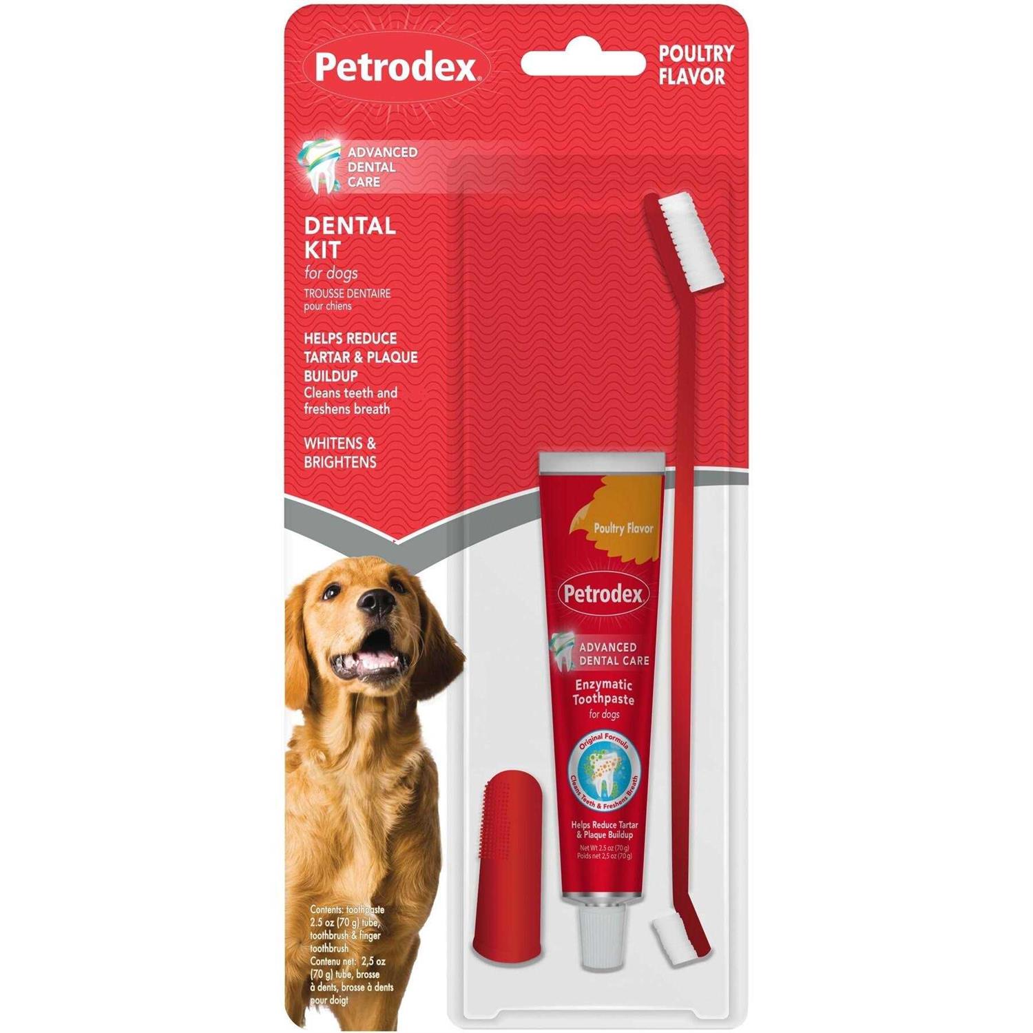 Sentry Petrodex Dental Kit for Adult Dogs - Healthber