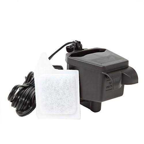 Koller Products 3-Gallon 360 Aquarium with LED Lighting and Power Filter - Healthber