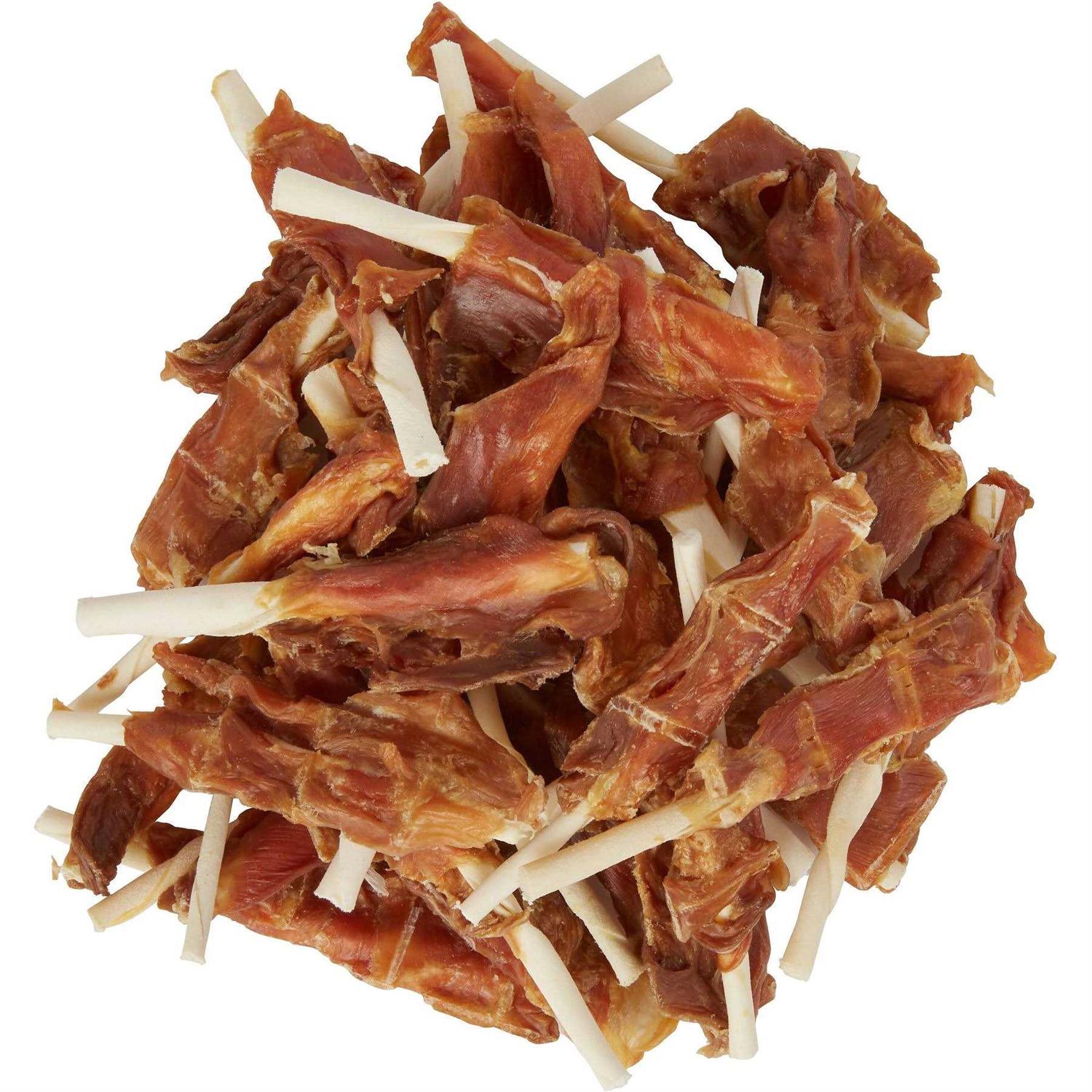 Bones & Chews Chicken Wrapped Rawhide Skewer Dog Treats - Healthber