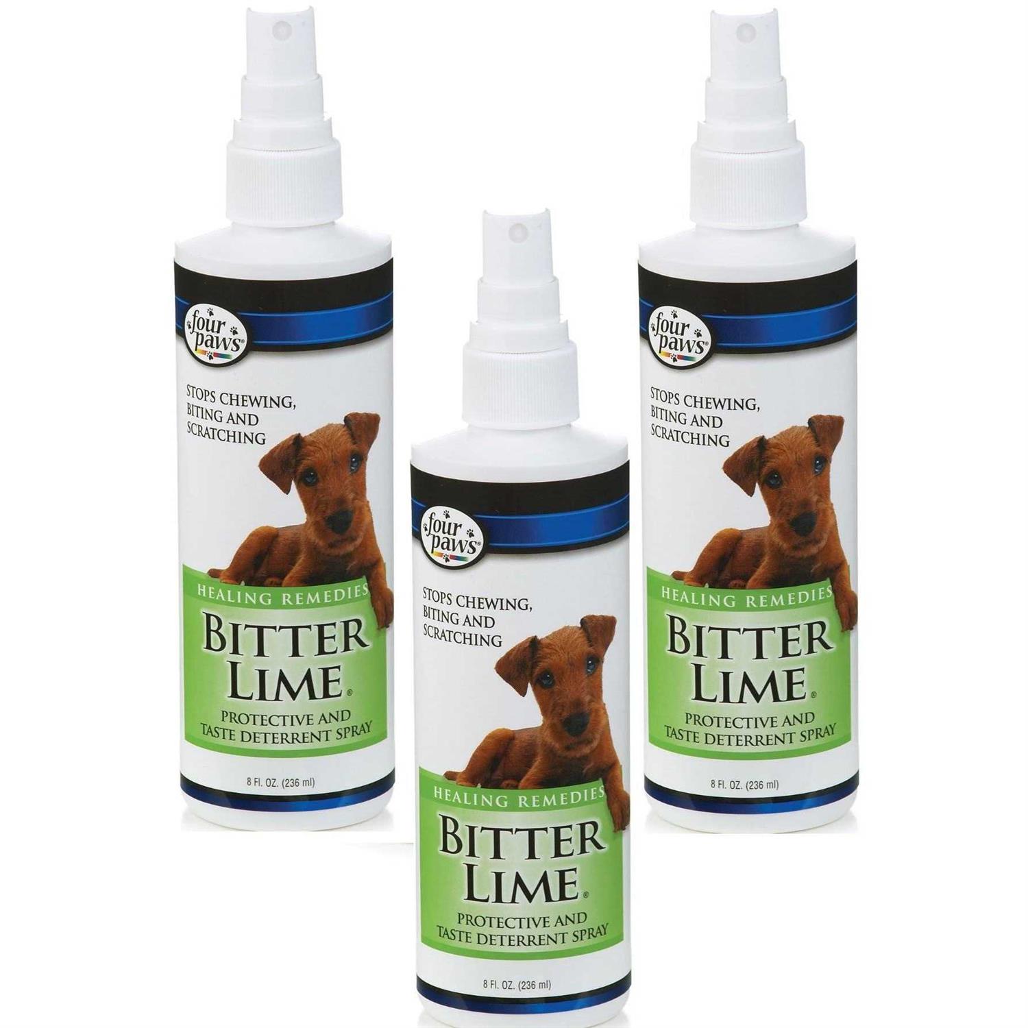 Four Paws Bitter Lime Deterrent Spray - Healthber