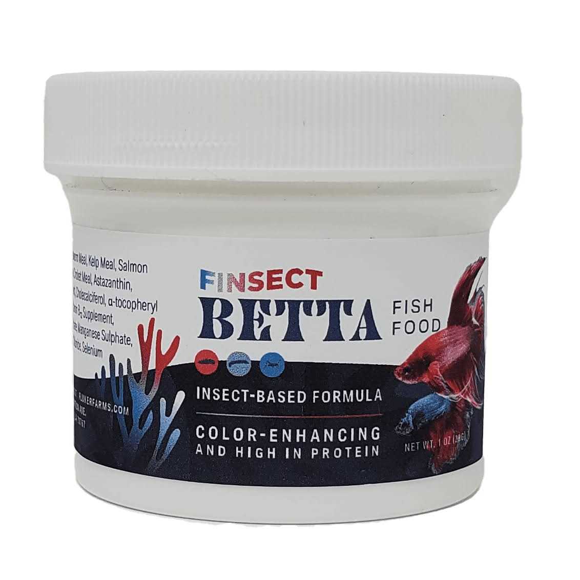 Finsect Betta Fish Food Crumbles - Healthber