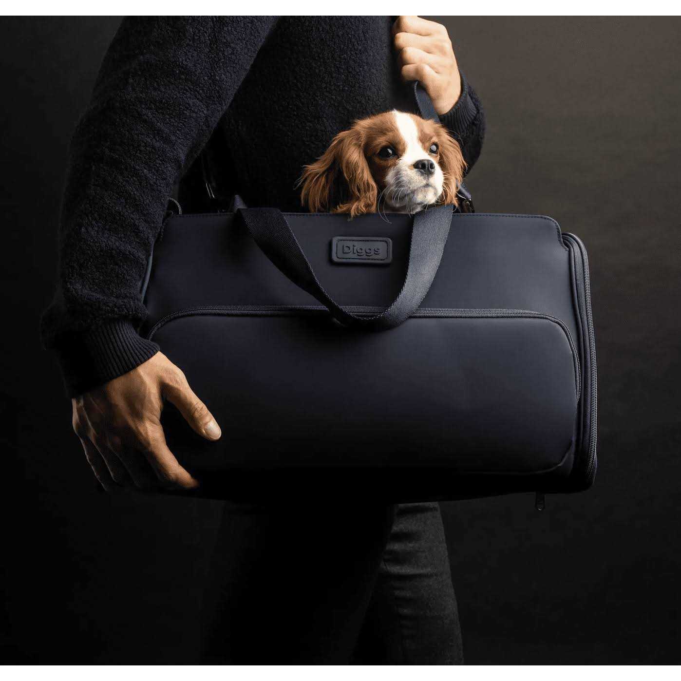Diggs Travel Pet Carrier for Small Dogs and Cats, Plane, Train, or Car - Healthber