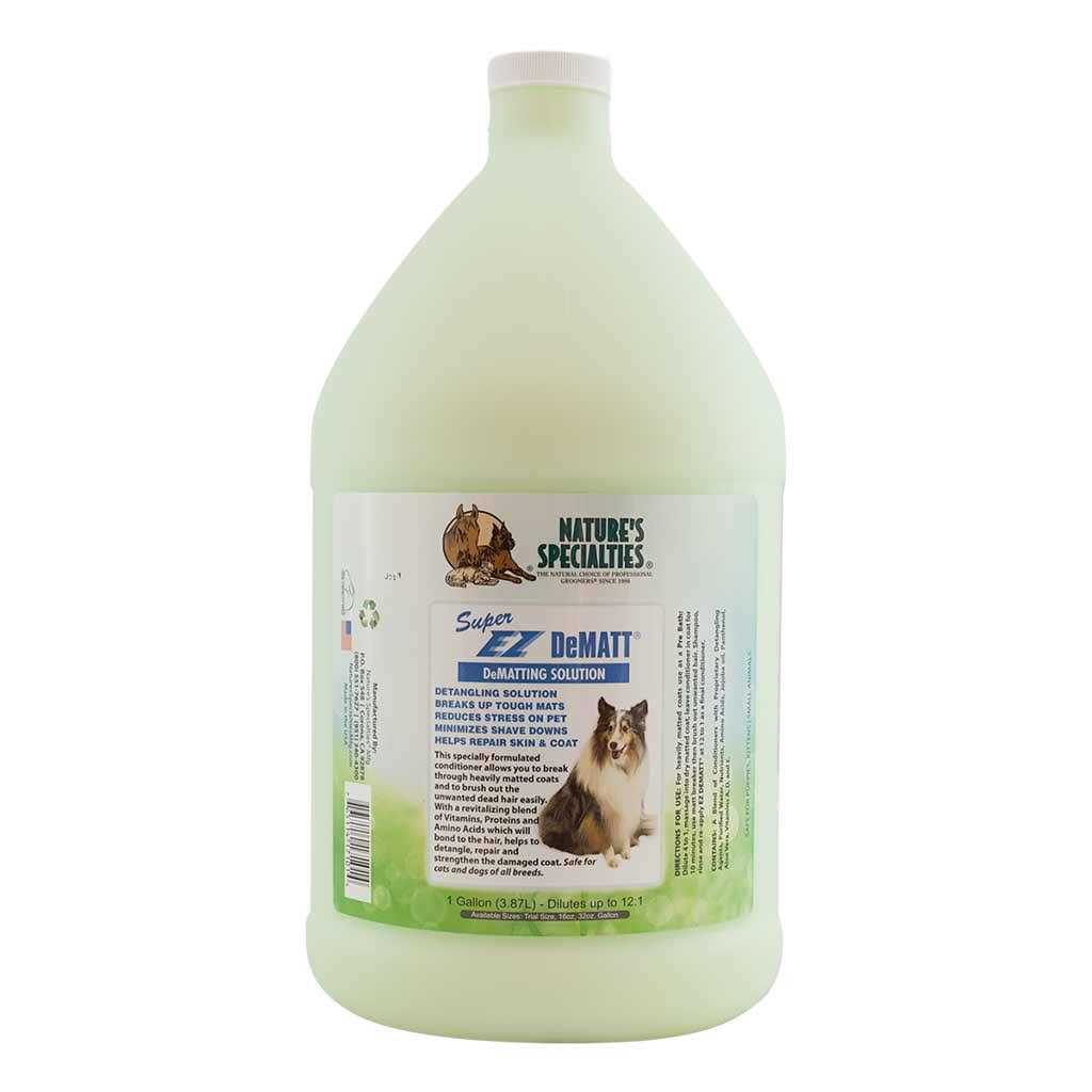 Nature’s Specialties Super EZ Dematt Conditioner for Dogs Cats - Healthber