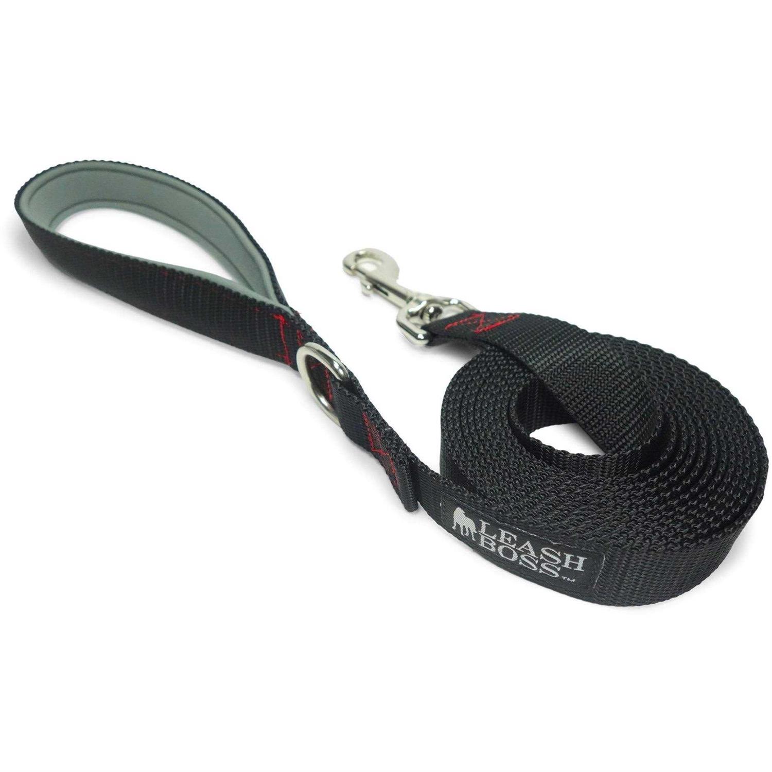 Leashboss 10 Foot Dog Leash with Padded Handle - Healthber