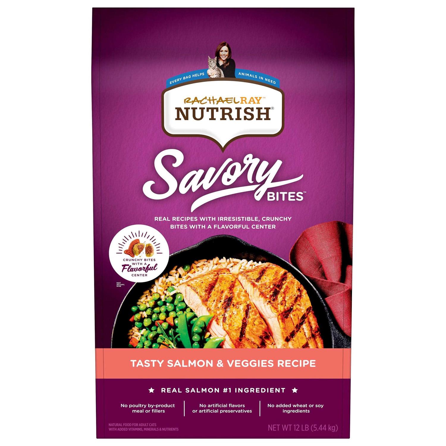 Rachael Ray Nutrish Savory Bites Dry Cat Food - Healthber