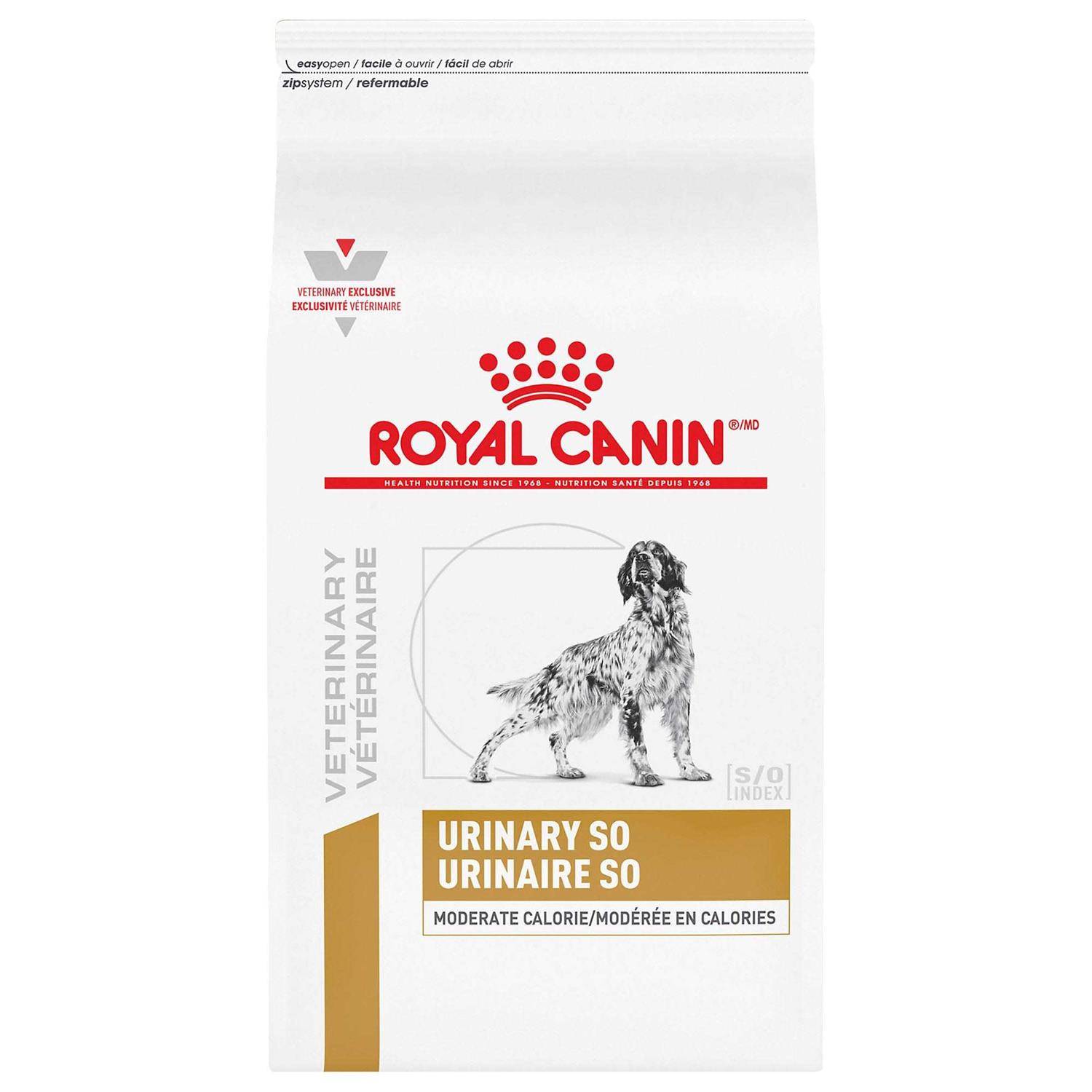 Royal Canin Veterinary Diet Urinary SO Moderate Calorie Dry Dog Food - Healthber