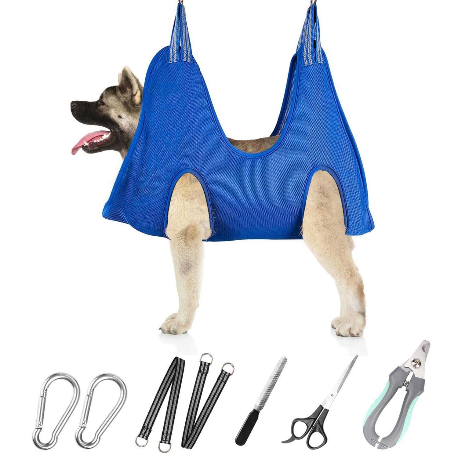 Ateson Pet Grooming Hammock Dogs Nail Nail Grooming - Healthber