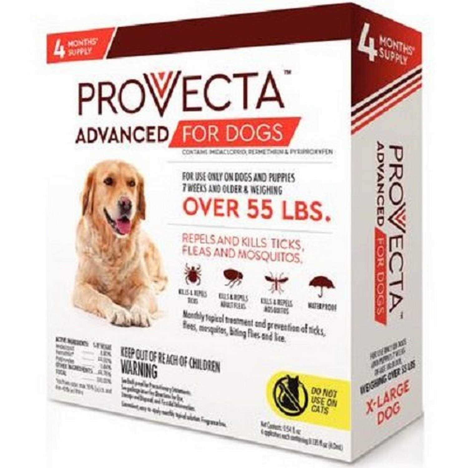 Provecta 4 Doses Advanced for Dogs - Healthber