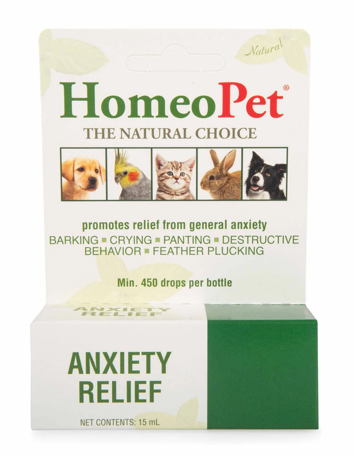 HomeoPet Anxiety, 15 mL - Healthber