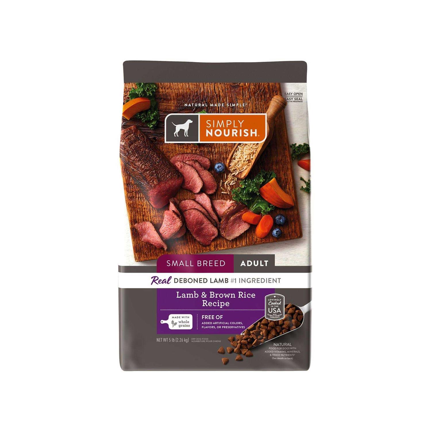 Simply Nourish Original Small Breed Adult Dry Dog Food - Healthber