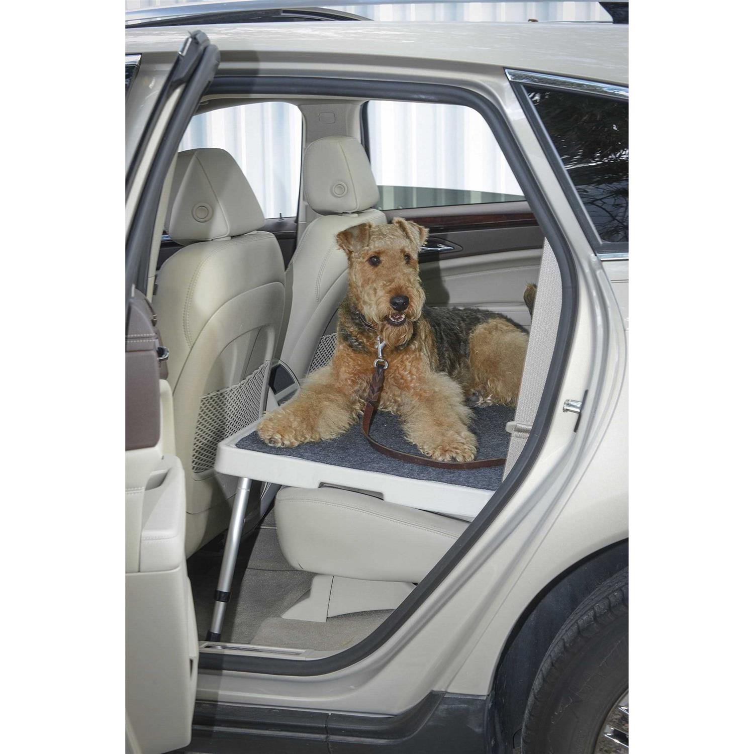 PetDek Car-Dek Seat Shelf with Non Sliding Carpet for Pets - Healthber