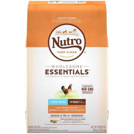 Nutro Natural Choice Large Breed Chicken & Brown Rice Adult Dog Food - Healthber