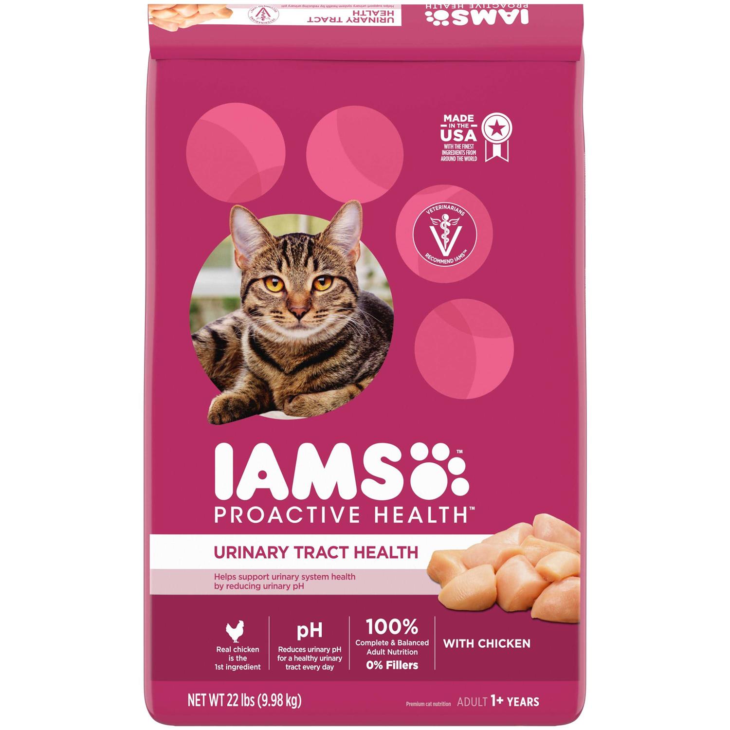 Iams Proactive Health Chicken Adult Urinary Tract Dry Cat Food - Healthber
