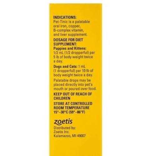 Pet-Tinic Pediatric Drops for Dogs - Healthber