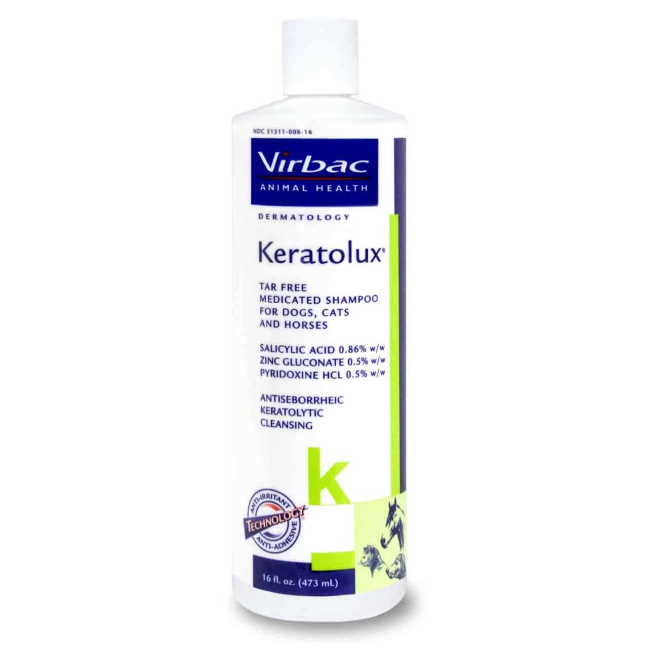 Virbac Keratolux Medicated Shampoo - Healthber