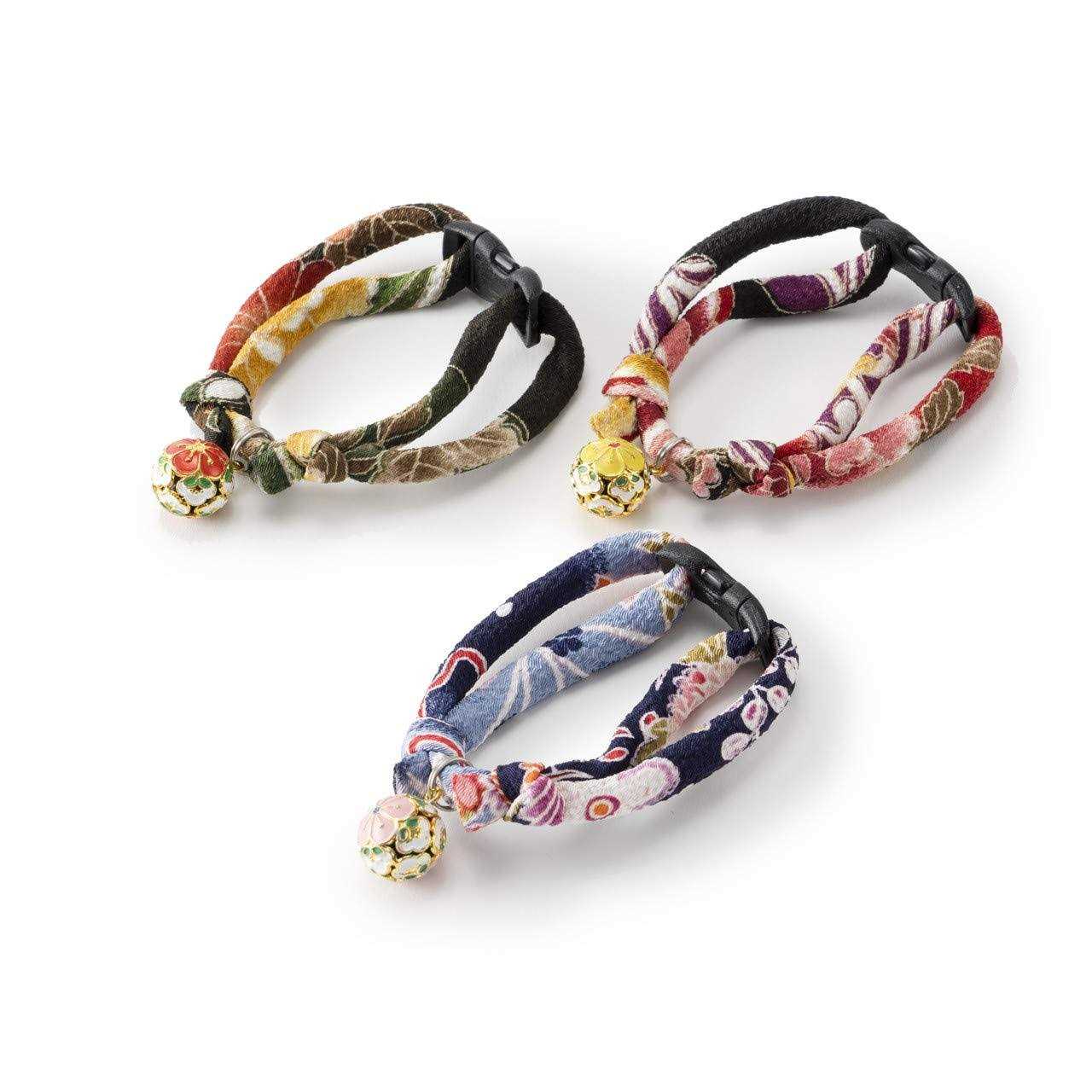Necoichi Chirimen Cat Collar - Healthber