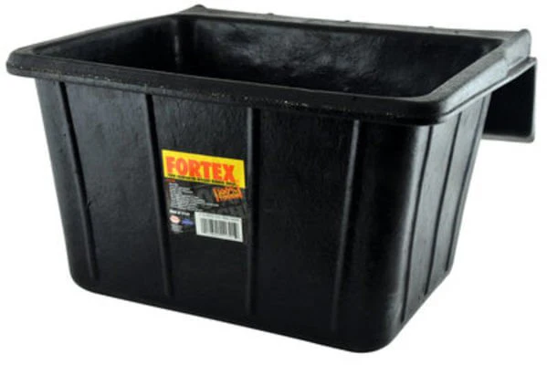 Rubber Over the Fence Feeder, 18 Quart - Healthber