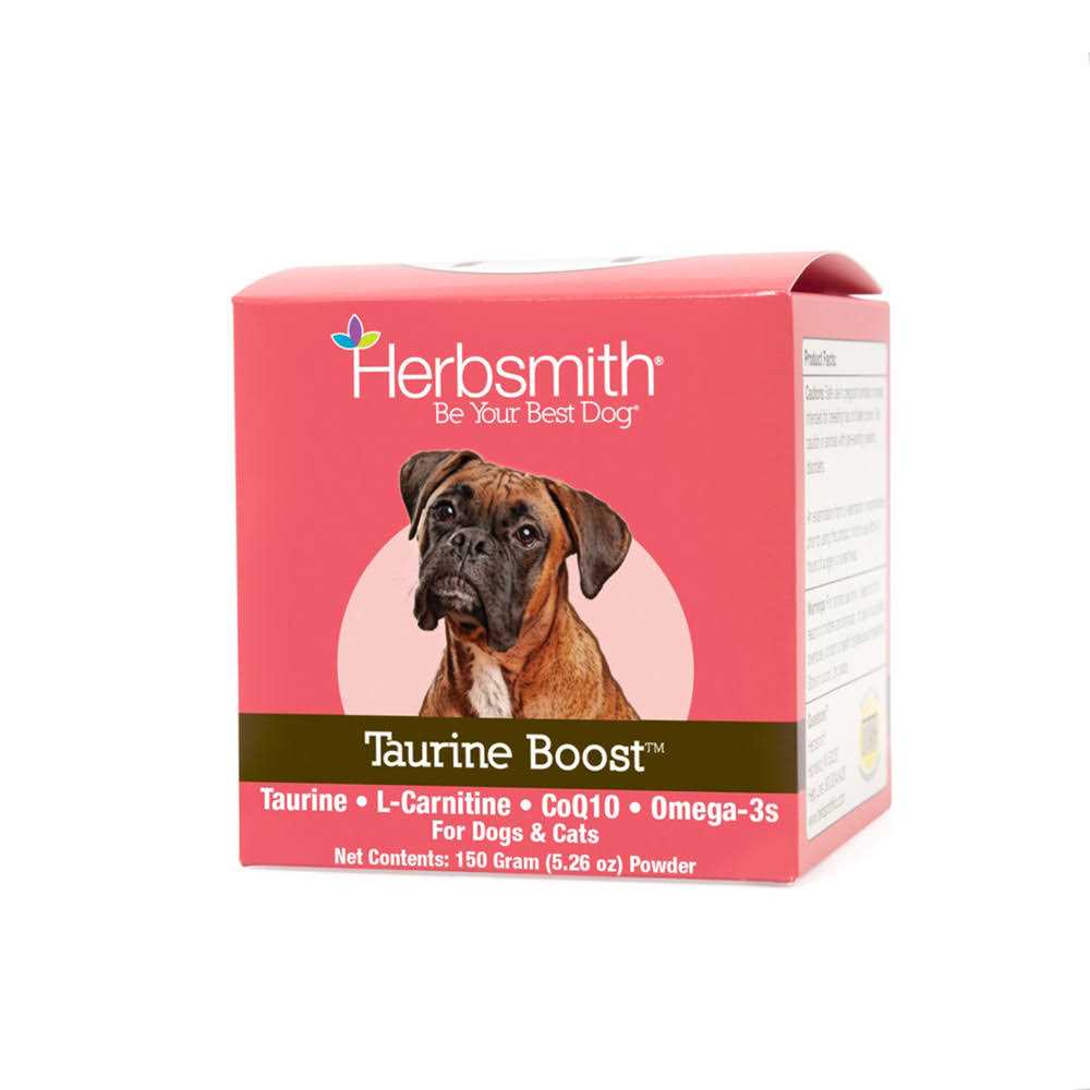 Herbsmith Taurine Boost for Dogs and Cats - Healthber