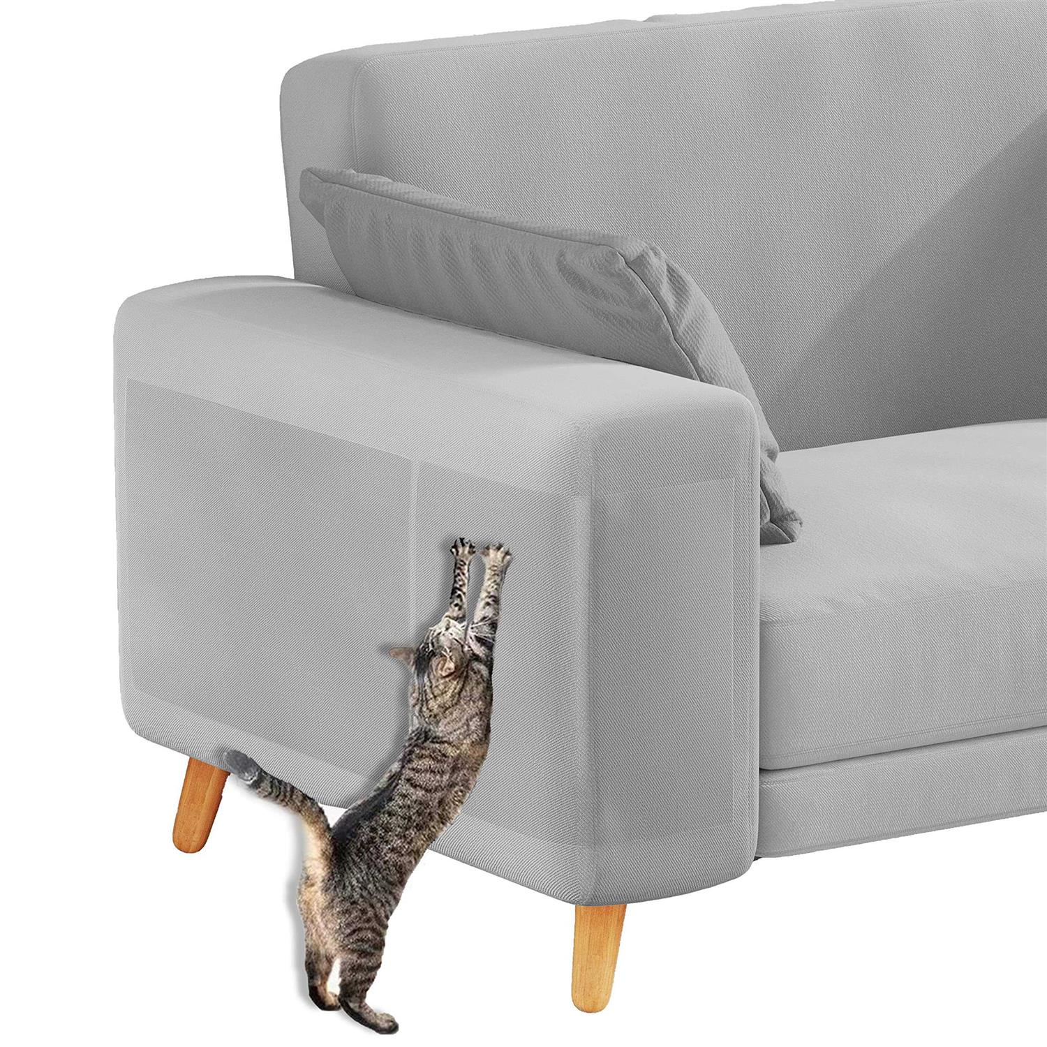 HappyFreeSX Anti Cat Scratch Furniture Protectors from Cats Cat Scratch Deterrent Tape - Healthber