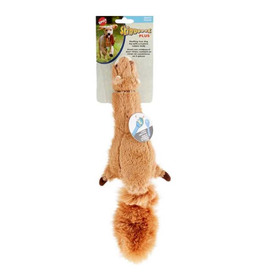 Skinneeez Dog Toy Plus Squirrel - Healthber