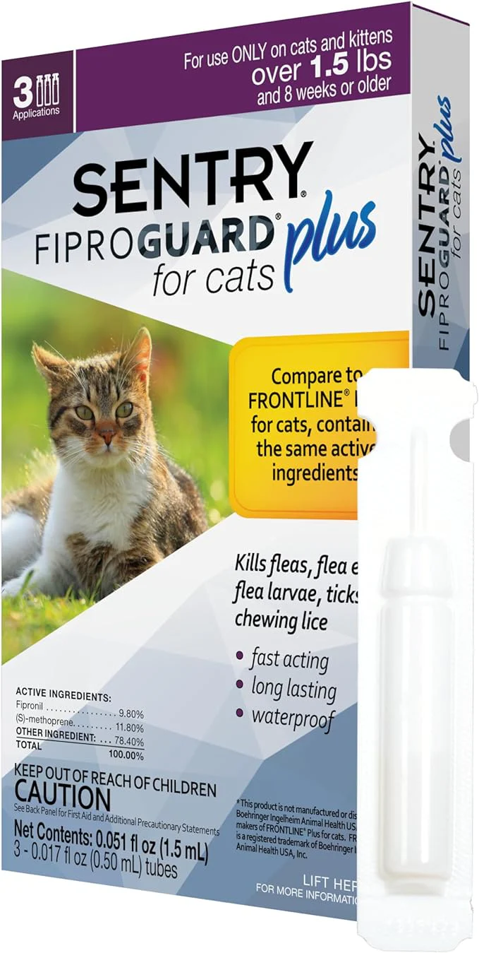 Sentry Fiproguard Plus for Cats - Healthber