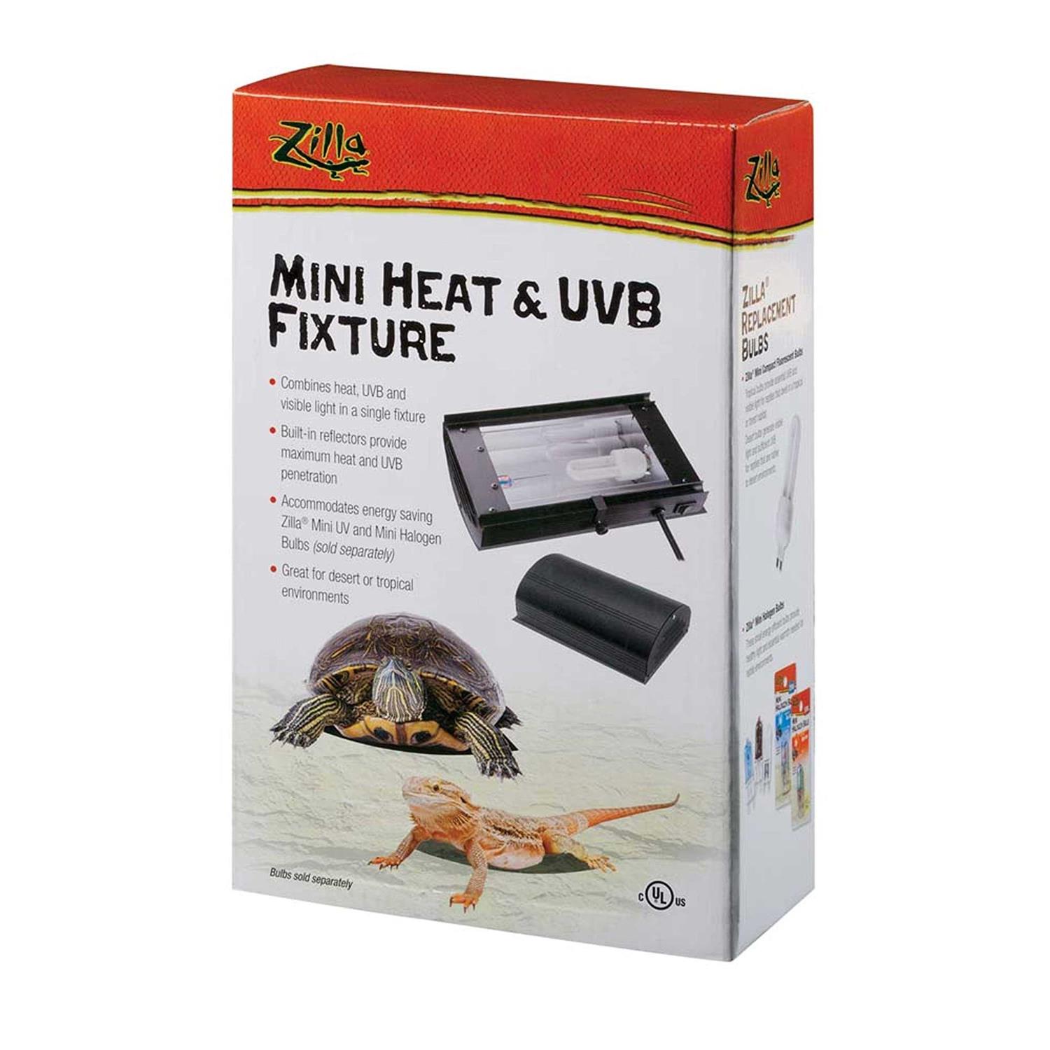 Zilla Mini Heat UVB Fixture - Healthber