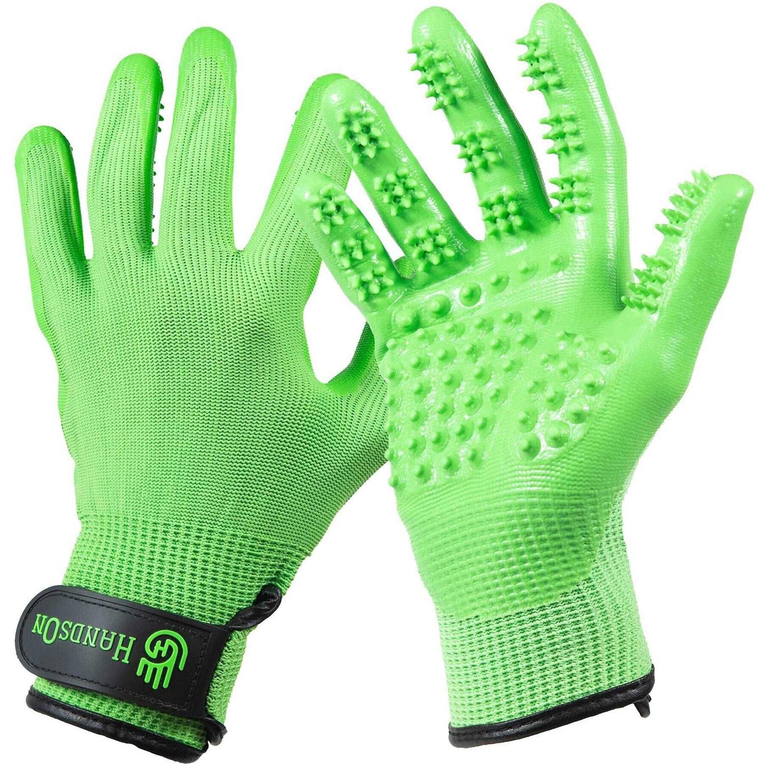HandsOn Grooming Gloves - Healthber