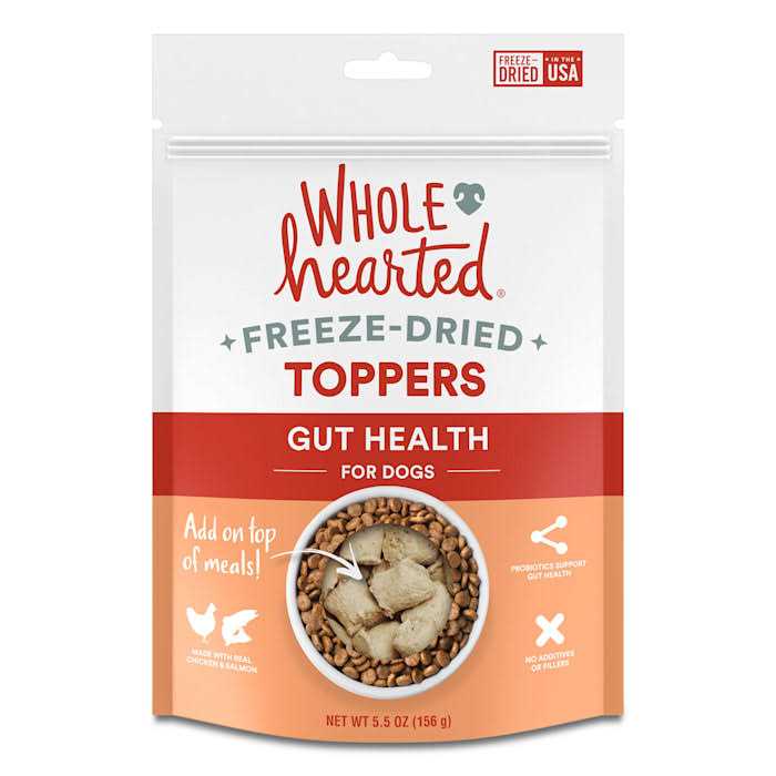 WholeHearted Freeze-Dried Health Dog Food Toppers - Healthber