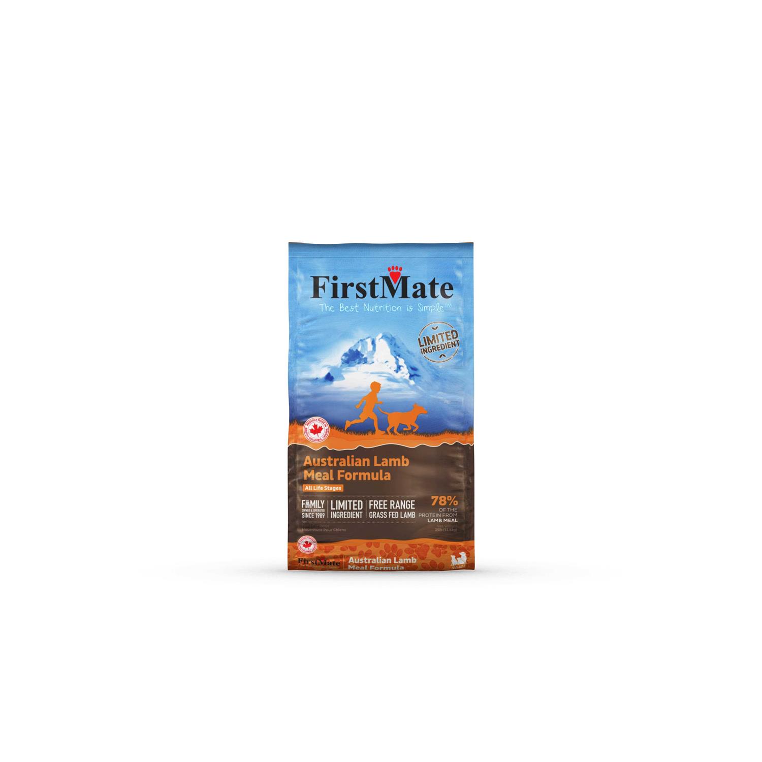 FirstMate Australian Lamb Meal Limited Ingredient Diet Grain-Free Dry Dog Food - Healthber