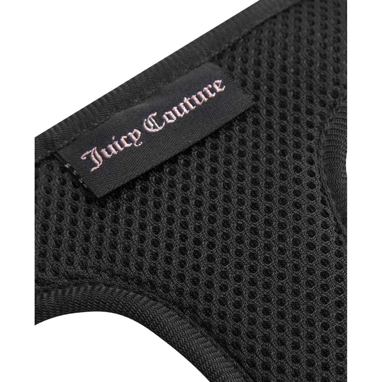 Juicy Couture Bling Velour Pet Harness and Leash Set - Healthber