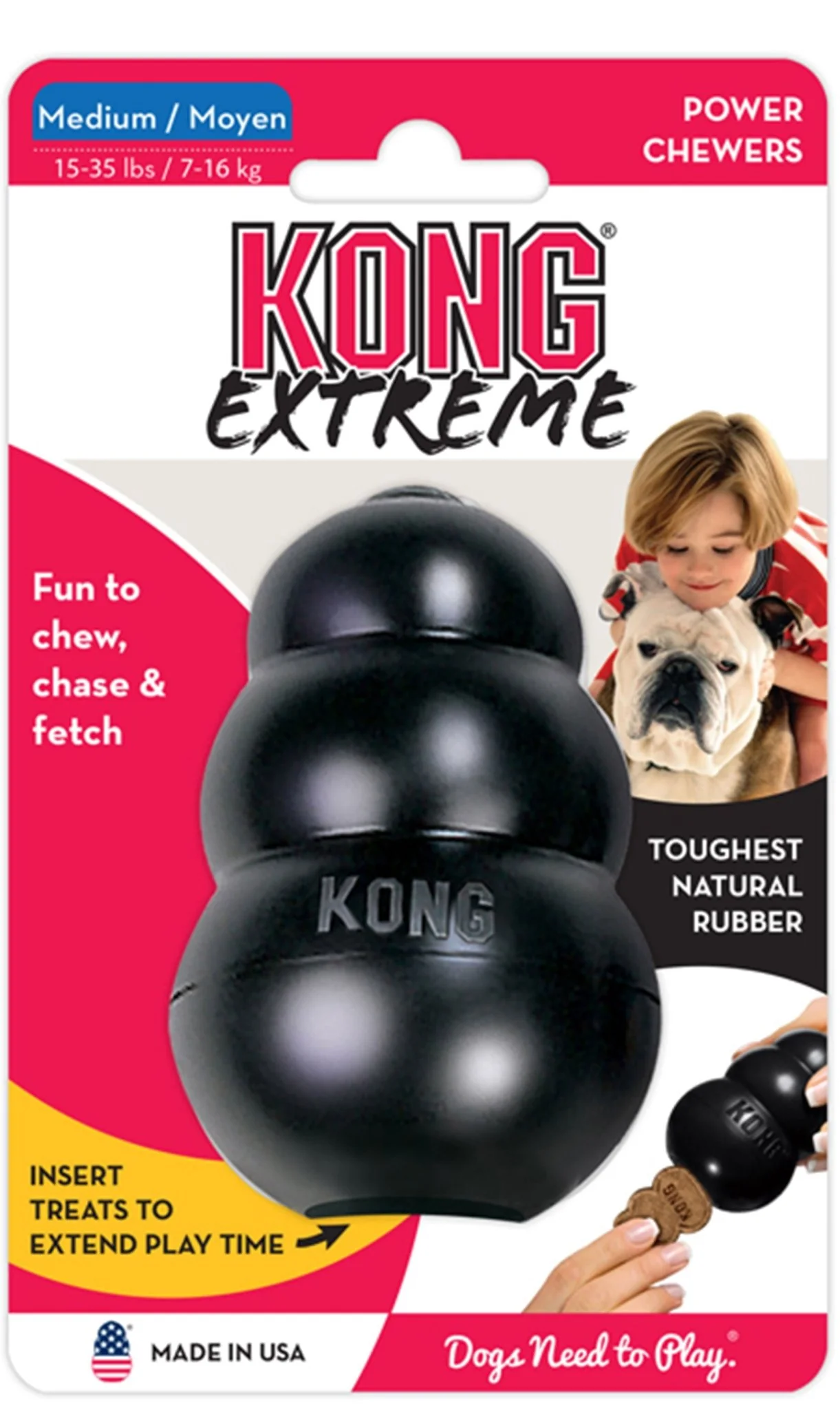 KONG Extreme Dog Toy for Power Chewers - Healthber
