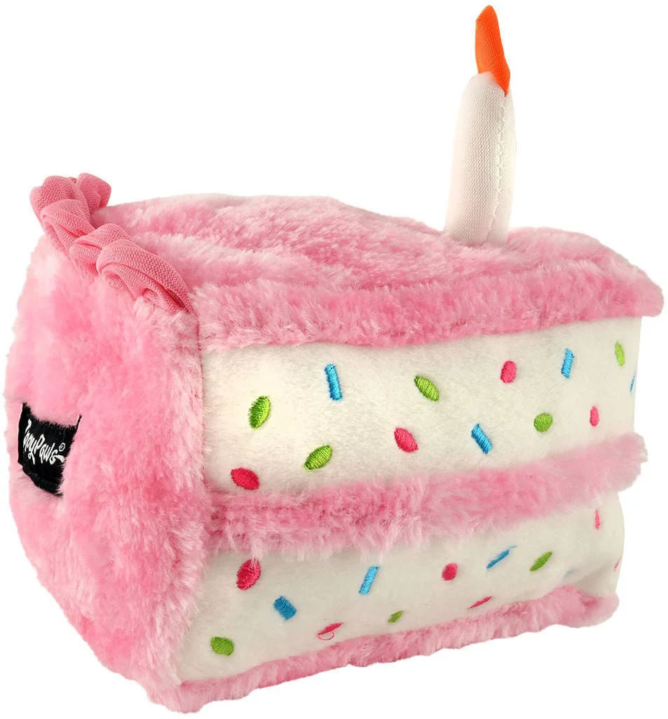 Zippy Paws Birthday Cake Plush Toy - Healthber