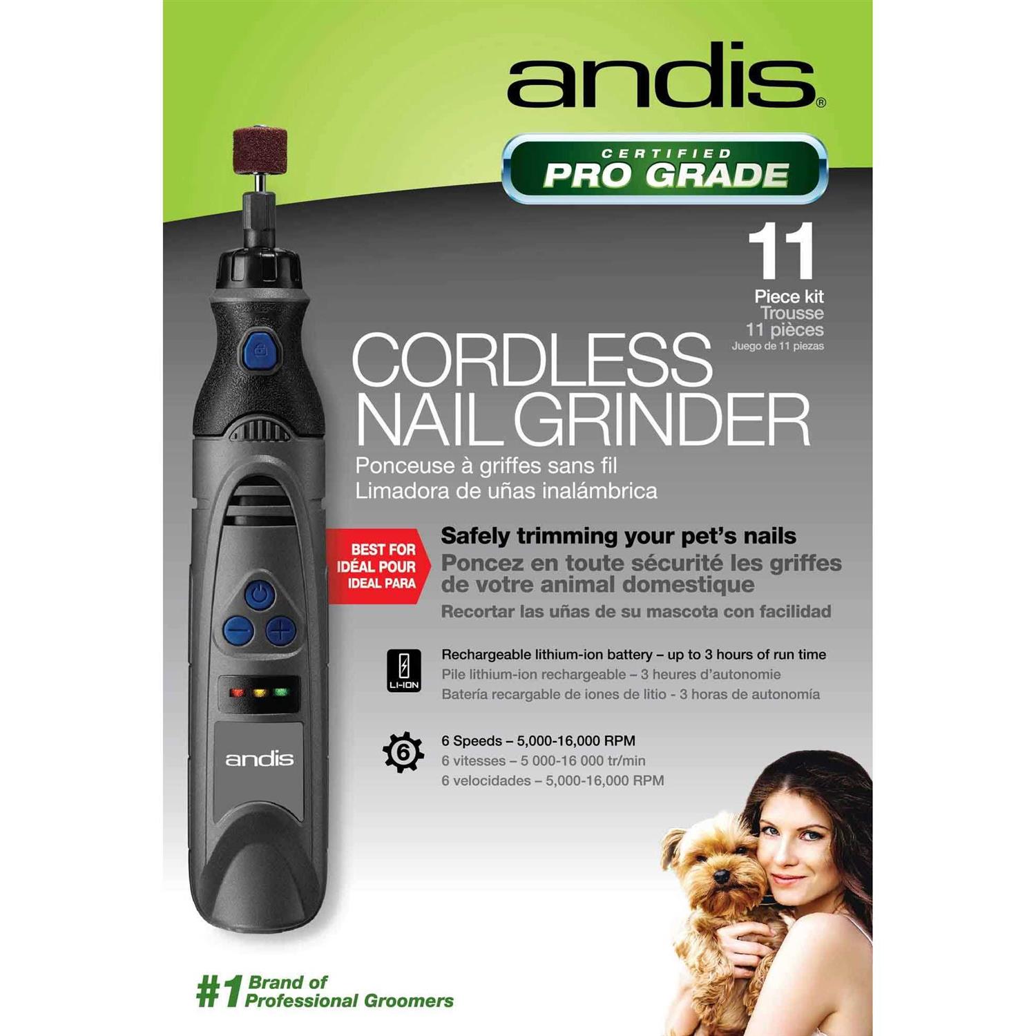 Andis Cordless Nail Grinder - Healthber