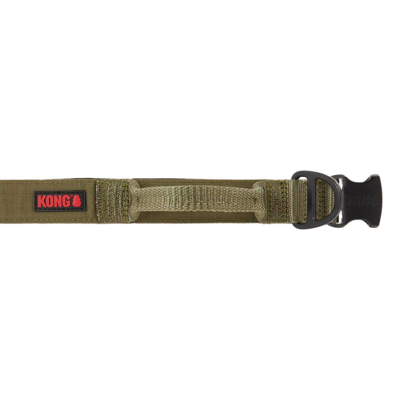 Kong Ultra Durable Padded Comfort Handle Dog Collar - Healthber