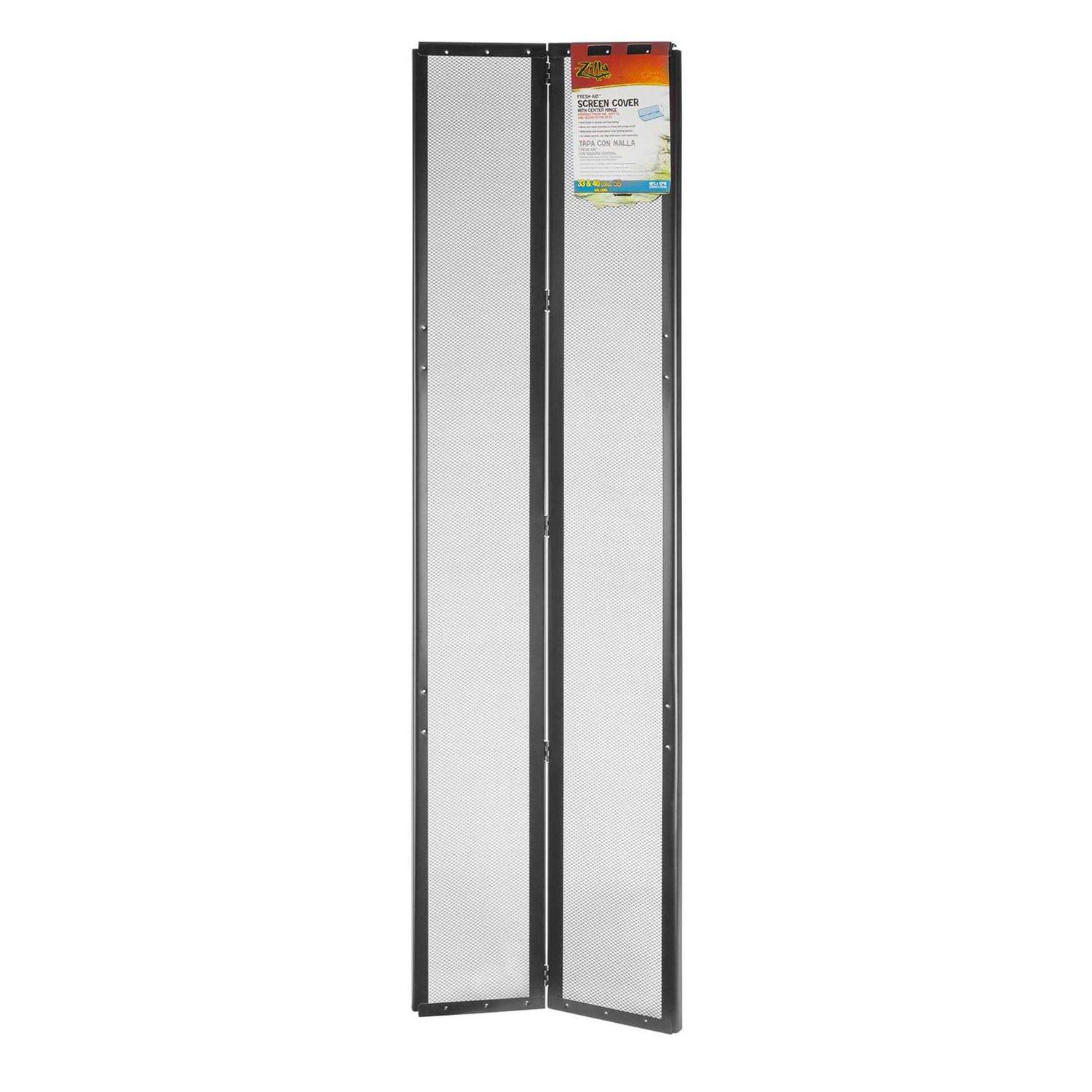 Zilla Fresh Air Screen Cover with Center Hinge - Healthber