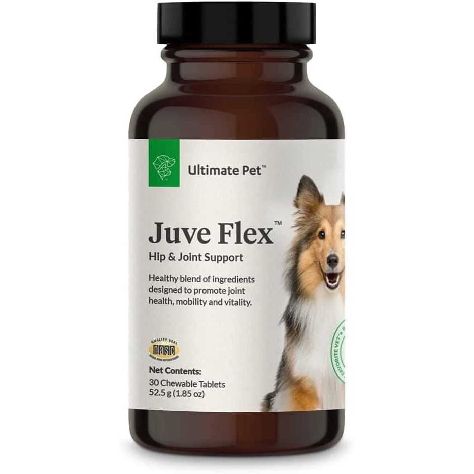 Ultimate Pet Nutrition Canine Hip & Joint Support Juve Flex Supplement for Dogs - Healthber