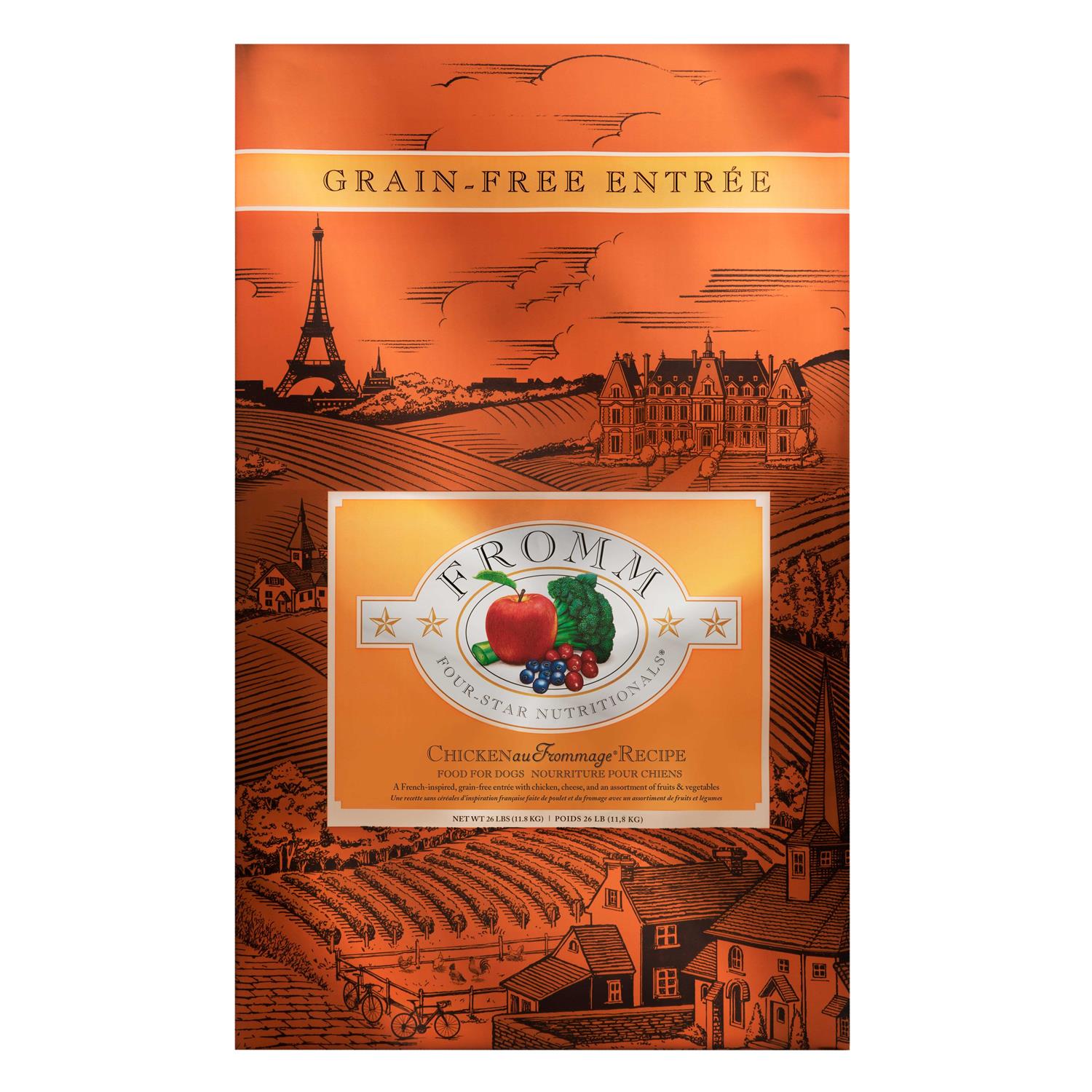 Fromm Four Star Chicken Au Frommage Dog Food - Healthber