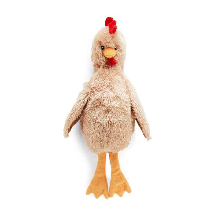 Leaps & Bounds Chicken Plush Dog Toy - Healthber