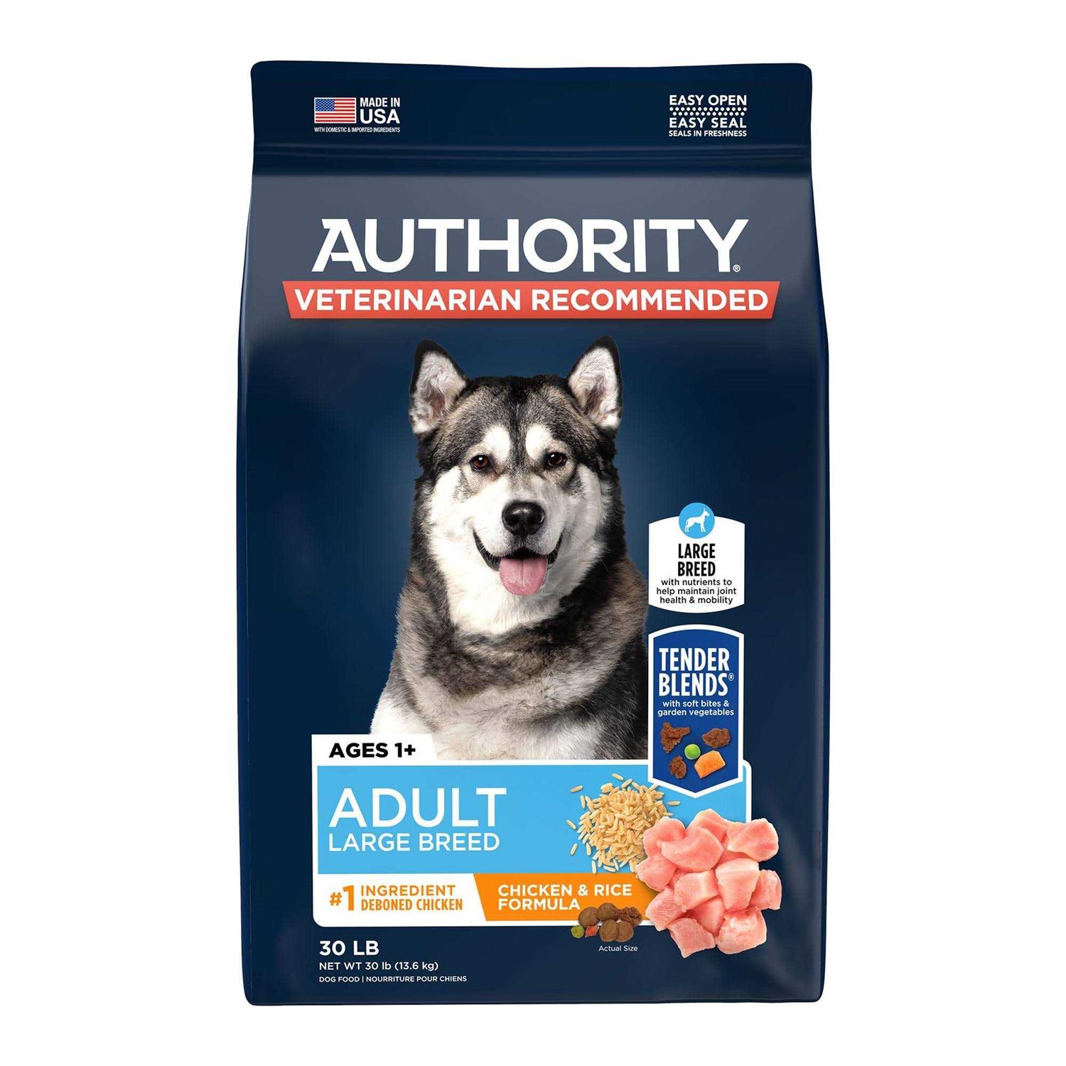 Authority Everyday Health Large Breed Adult Dry Dog Food - Healthber