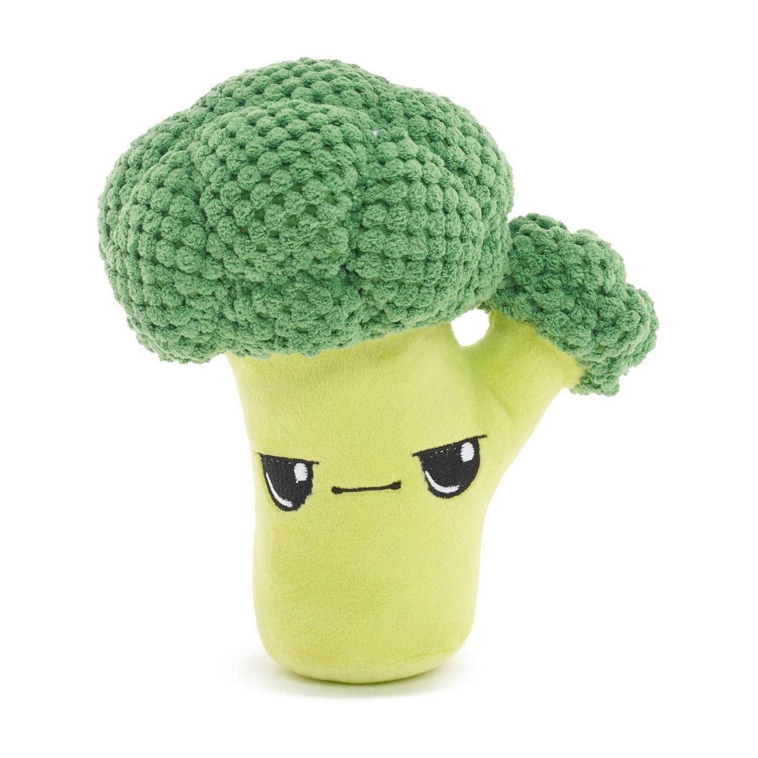BARK Punk Brocc Broccoli Dog Toy - Healthber