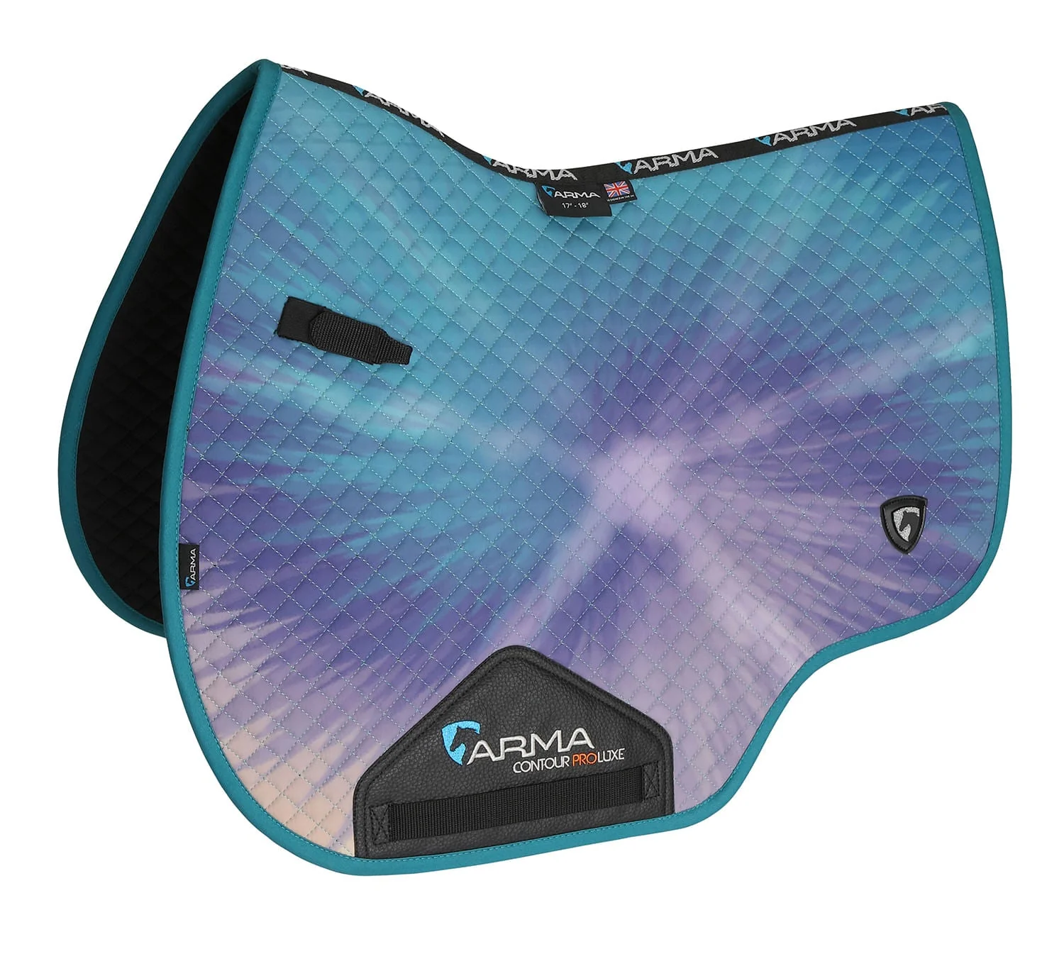Arma Tie Dye Euro Cut Saddle Pad - Healthber