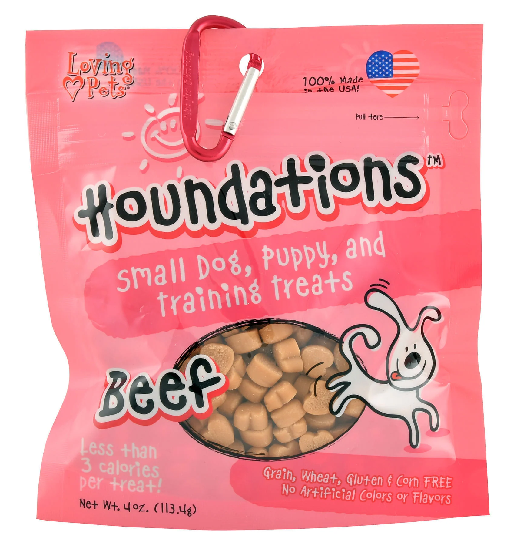 Houndations Small Dog Training Treats, 4 oz - Healthber