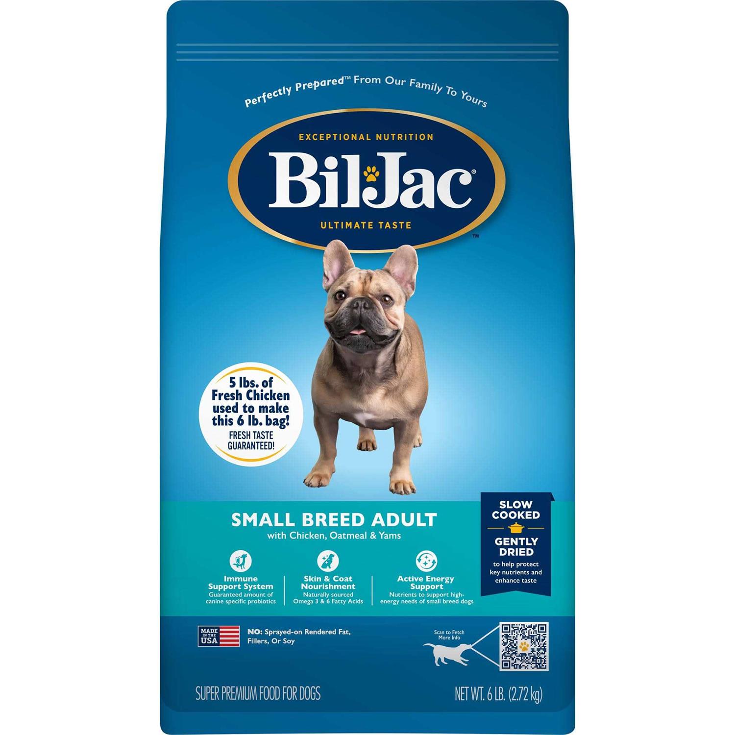 Bil Jac Small Breed Adult Dog Food - Healthber