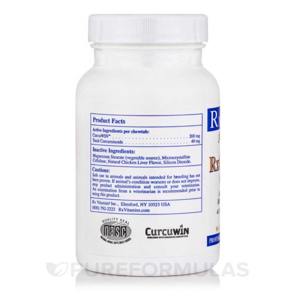 Rx Vitamins RxCurcuWIN for Dogs & Cats - Healthber