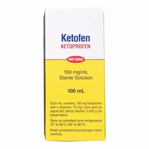 Rx Ketofen (ketoprofen) Injection for Horses - Healthber