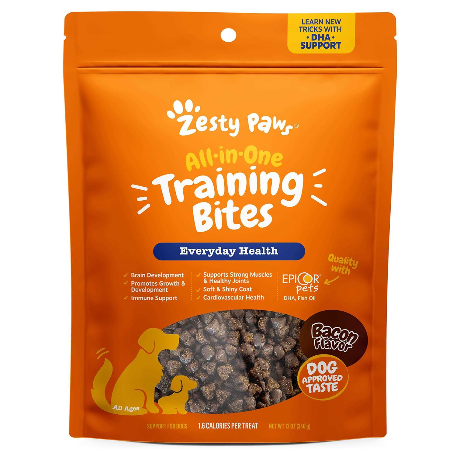 Zesty Paws All-in-One Training Treats for Dogs - Healthber