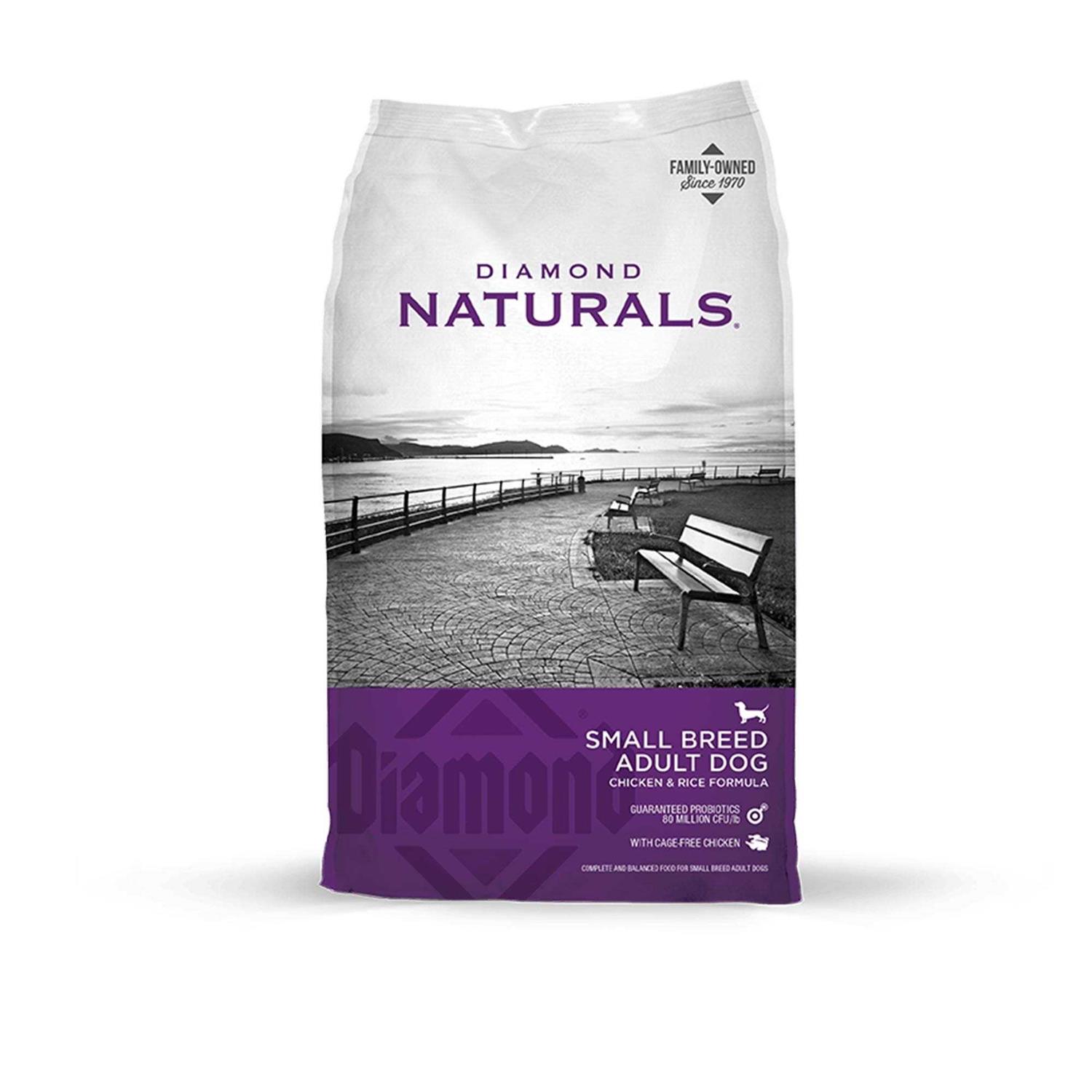 Diamond Naturals Small-Breed Adult Chicken Rice Dry Dog Food - Healthber