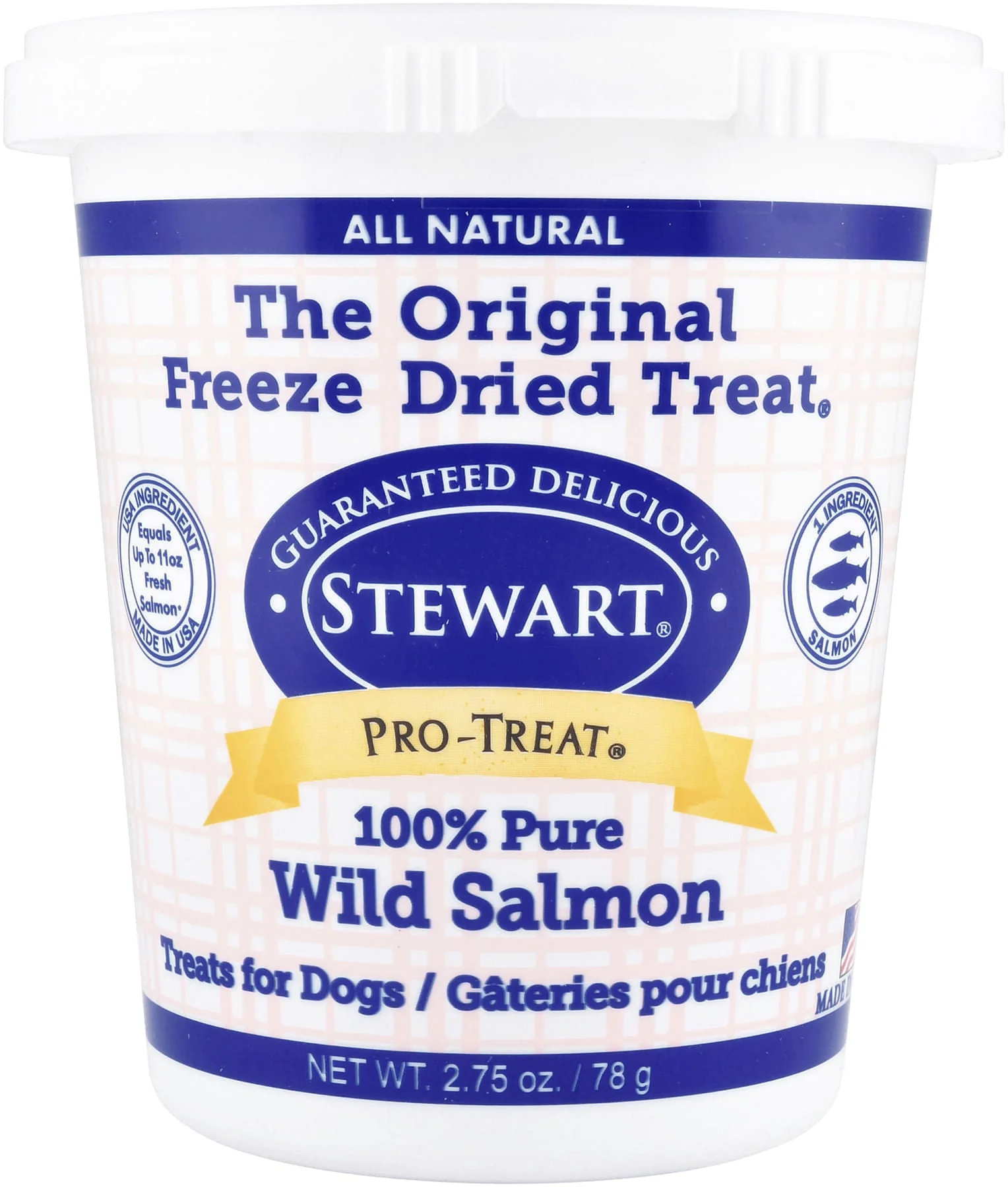Stewart Pro-Treat Freeze-Dried Wild Salmon Treats for Dogs - Healthber