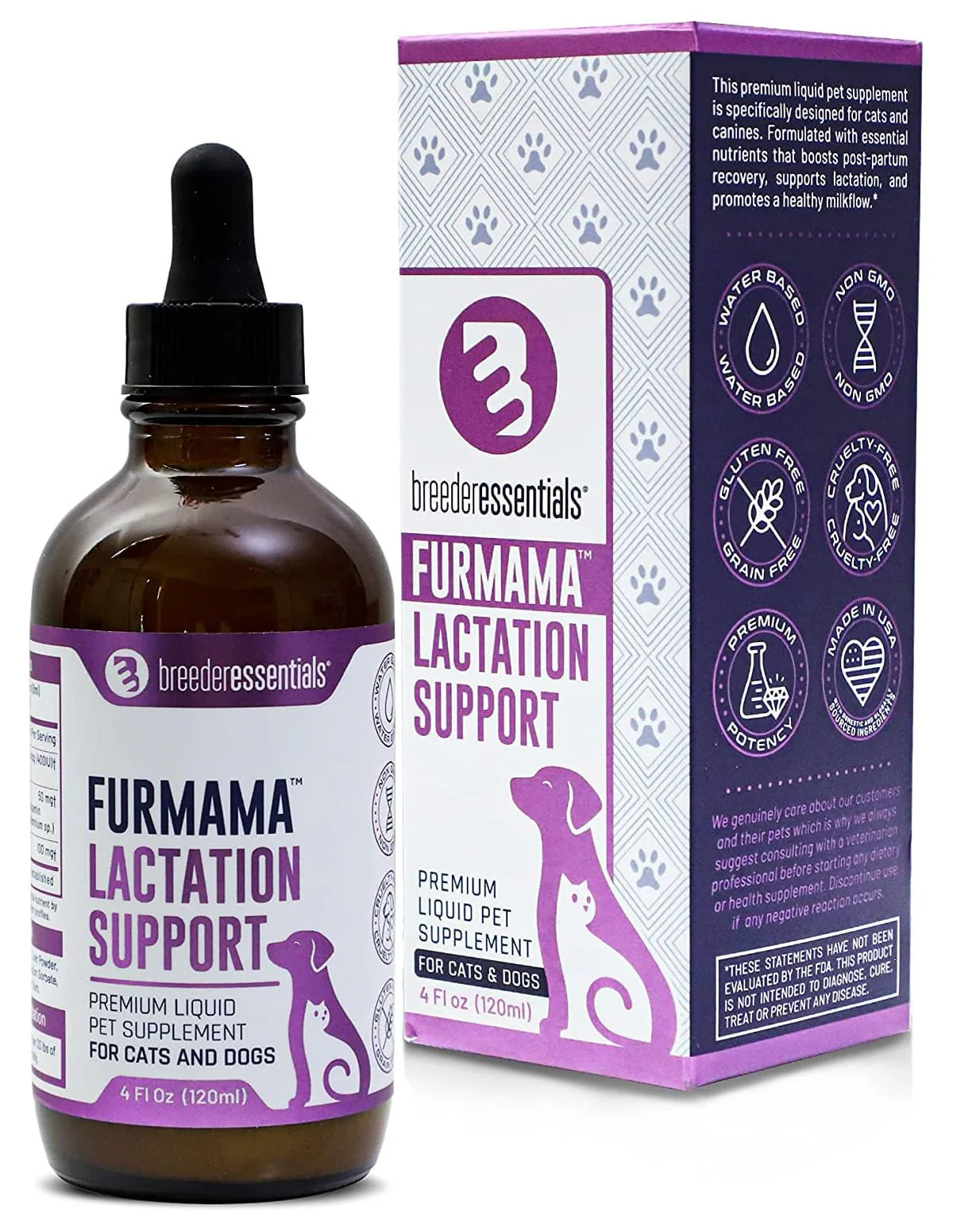 FurMama Lactation Support for Dogs & Cats, 4 oz - Healthber